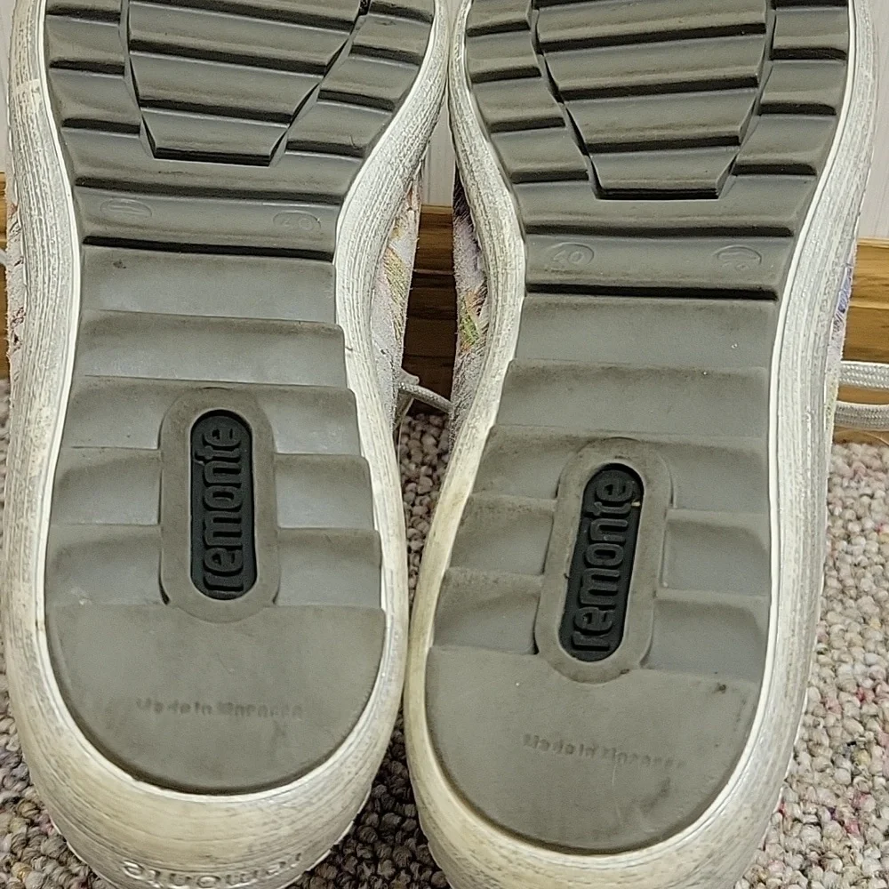 Remonte Liv2 In Ice/Multiflower Soft Insole Sneakers, Women's 40 (8.5)